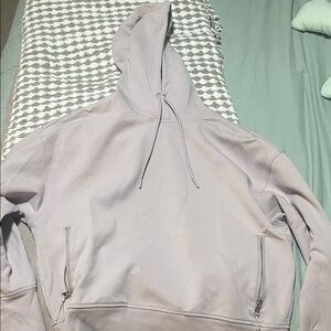 Old Navy Women's Light Purple Hoodie Sweater